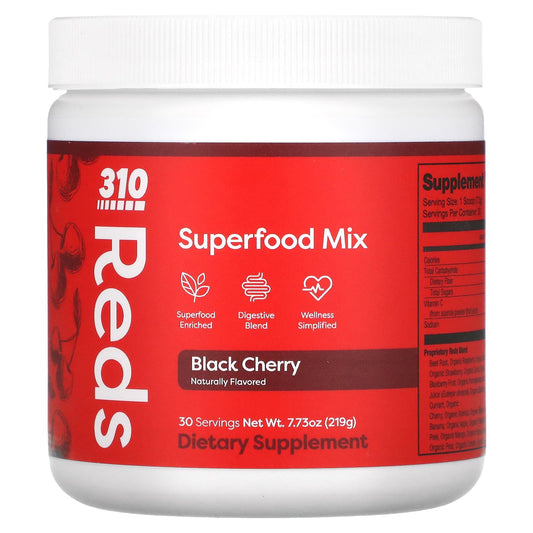 Black Cherry 310 Nutrition Superfood Mix for Ultimate Wellness - Image 1