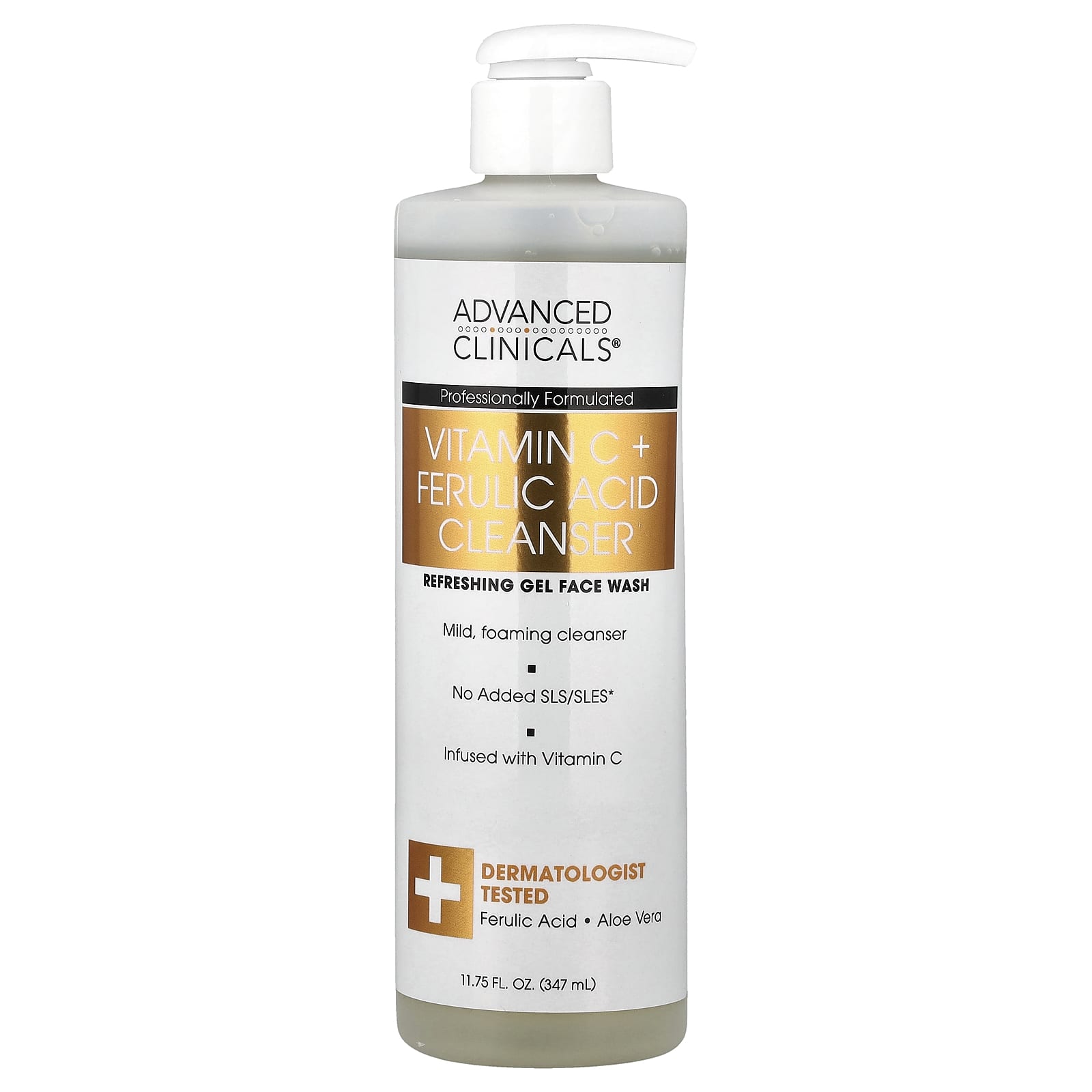 Vitamin C + Ferulic Acid Face Cleanser for Normal Skin by Advanced Clinicals - Image 1