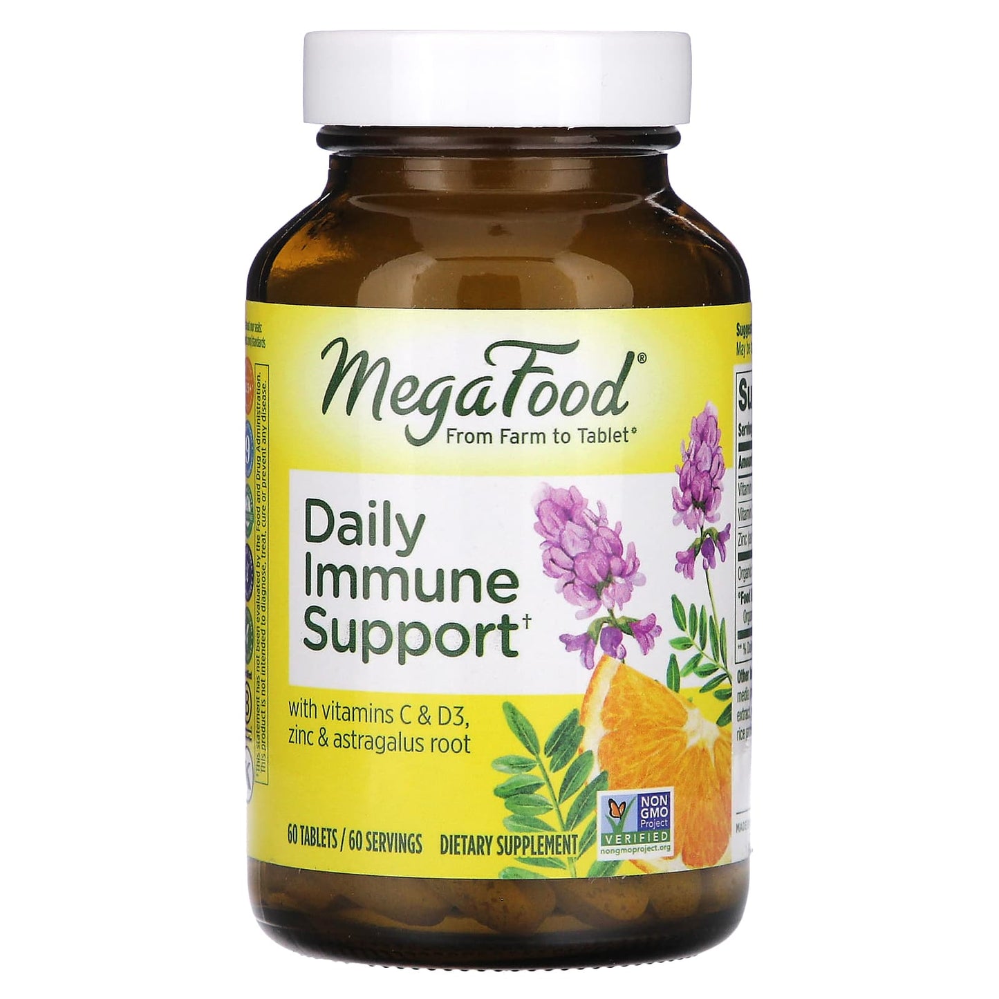 MegaFood, Daily Immune Support , 60 Tablets - Image 1