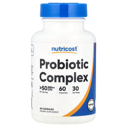 Nutricost, Probiotic Complex, >50 Billion CFU, 60 Capsules - Image 1