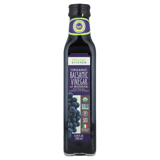 Primal Kitchen, Organic Balsamic Vinegar of Modena, 8.45 fl oz (250 ml) - Image 1
