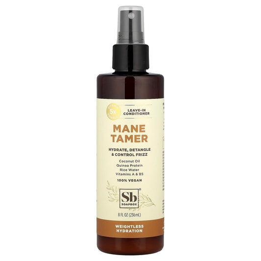 Soapbox, Mane Tamer, Leave-In Conditioner, 8 fl oz (236 ml) - Image 1
