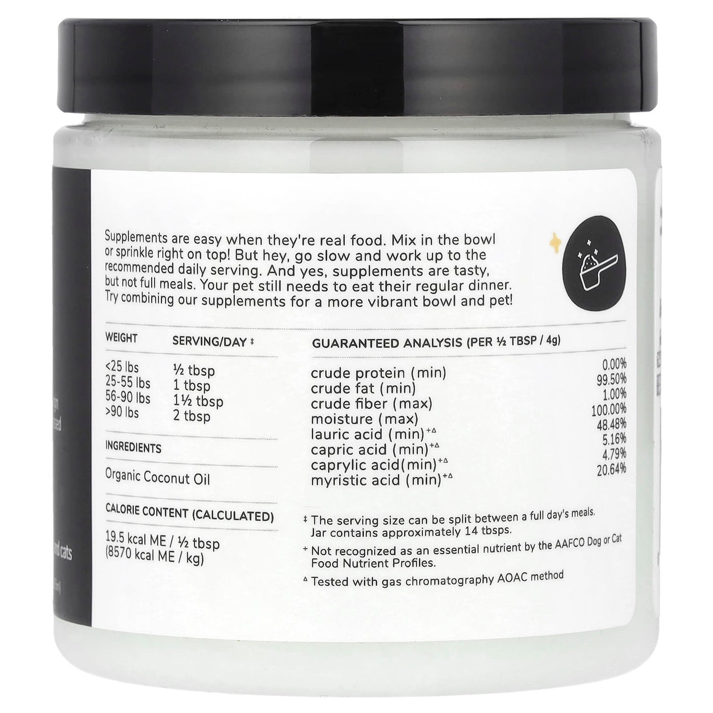 Kin+Kind, Coconut Oil, For Dogs & Cats, 8 fl oz (236.5 ml) - Image 2