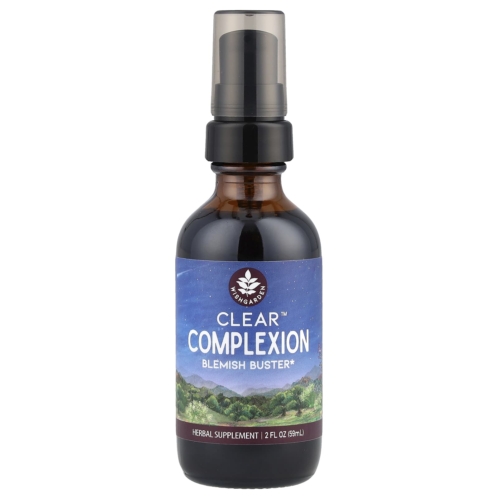 WishGarden Herbs, Clear™ Complexion, 2 fl oz (59 ml) - Image 1