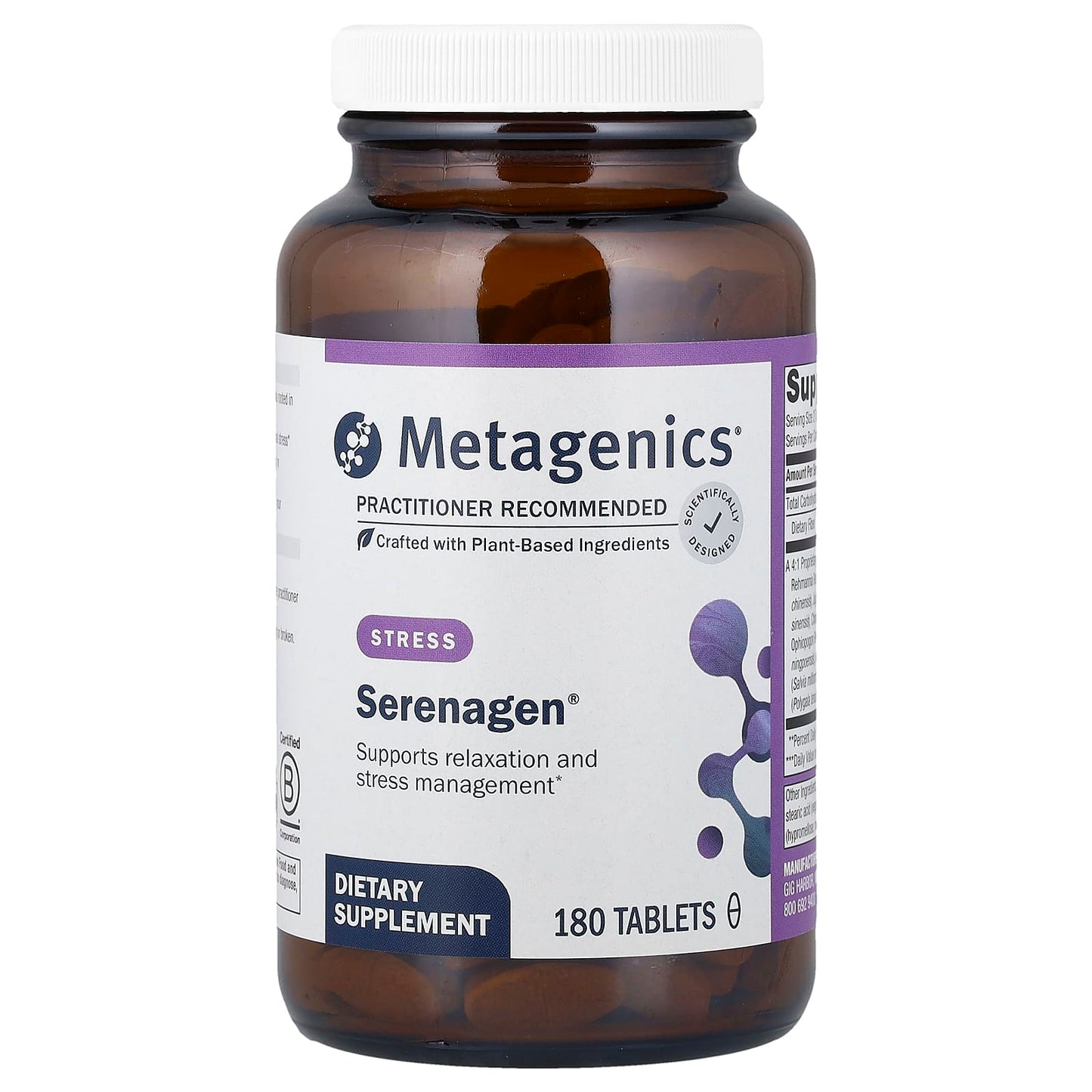 Metagenics, Serenagen®, 180 Tablets - Image 1