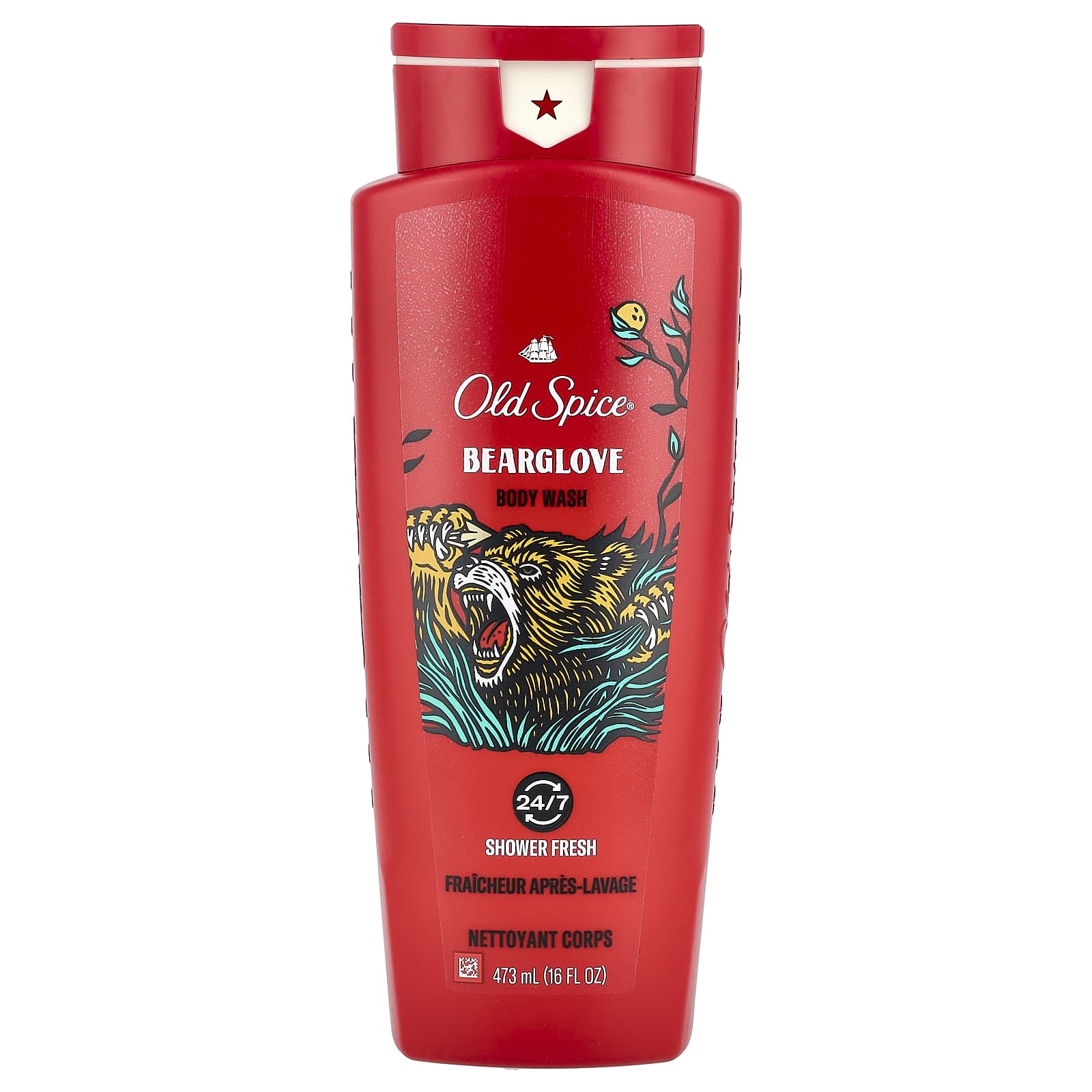 Old Spice, Bearglove, Body Wash, Shower Fresh , 16 fl oz (473 ml) - Image 1