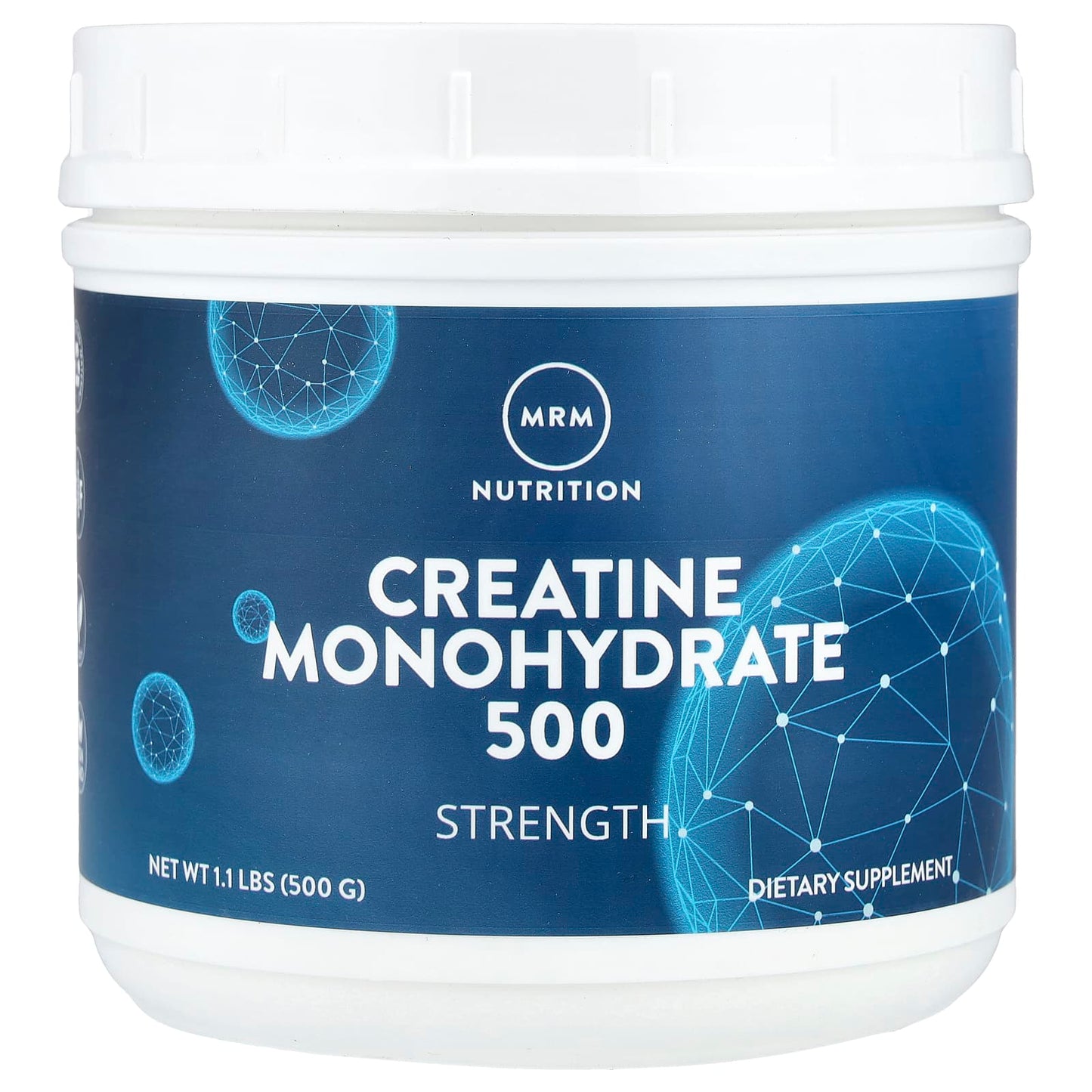MRM Nutrition, Creatine Monohydrate 500, 1.1 lbs (500 g) - Image 1