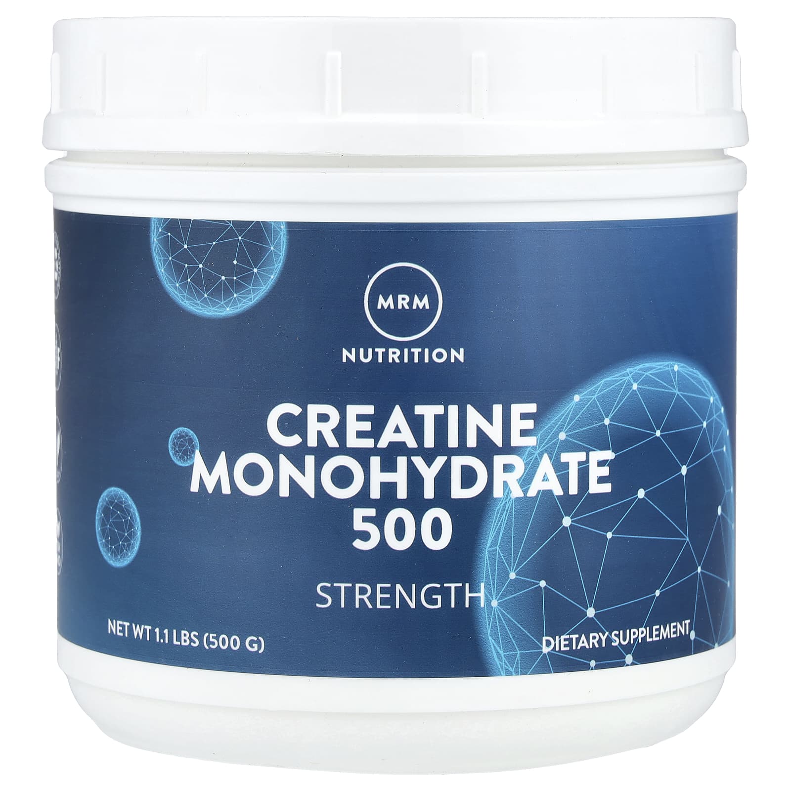 MRM Nutrition, Creatine Monohydrate 500, 1.1 lbs (500 g) - Image 1