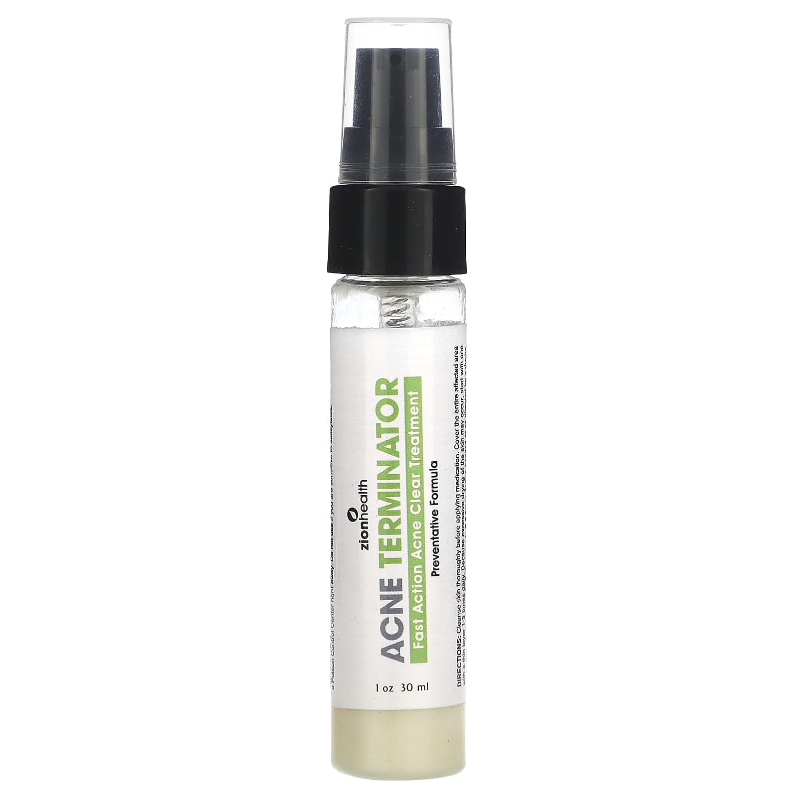 Zion Health, Acne Terminator, 1 fl oz (30 ml) - Image 1