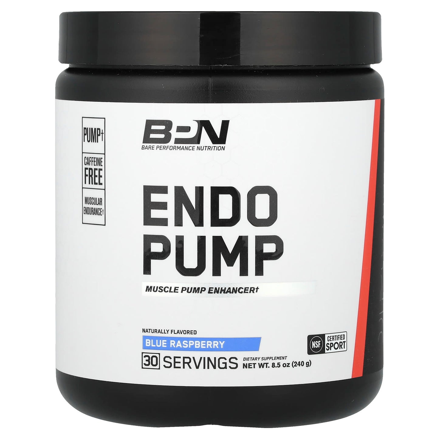 BPN Endo Pump Enhancer for Muscle Growth, Blue Raspberry - Image 1