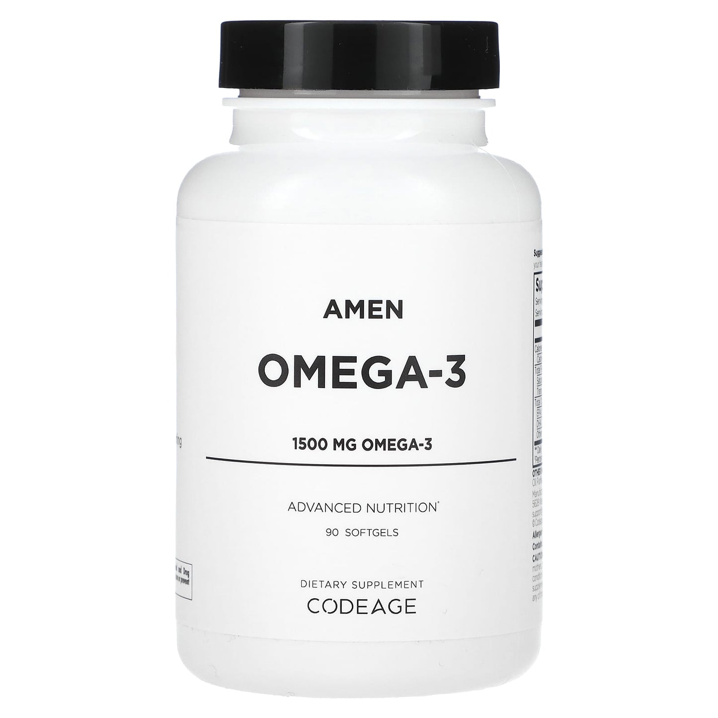 Support Heart, Brain & Cognition with CodeAge Omega-3 Softgels - Image 1