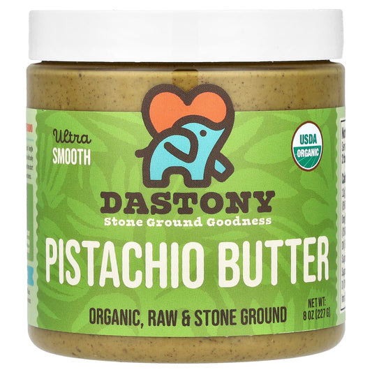 USDA Organic Pistachio Butter - Ultra Smooth, 8 oz by Dastony - Image 1