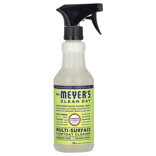Mrs. Meyers Clean Day, Multi-Surface Everyday Cleaner, Lemon Verbena , 16 fl oz (473 ml) - Image 1