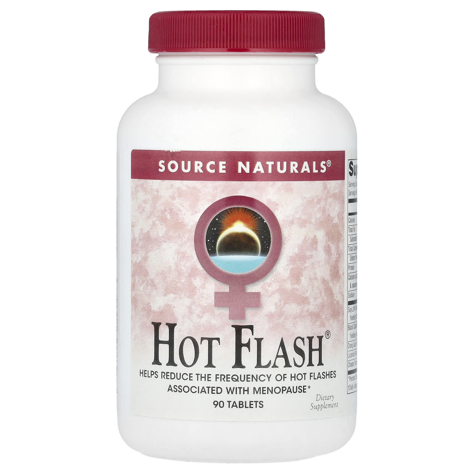 Source Naturals, Hot Flash, 90 Tablets - Image 1