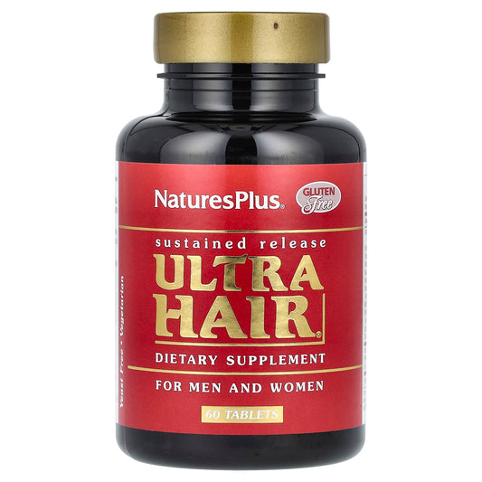 NaturesPlus, Ultra Hair, For Men & Women, 60 Tablets - Image 1