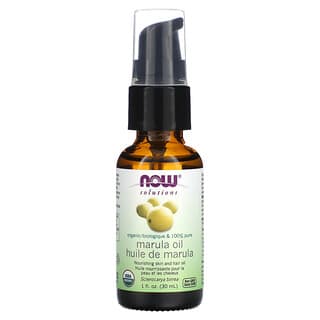 NOW Foods Marula Oil - USDA Organic, Cold-Pressed, Vegan, 1 fl oz