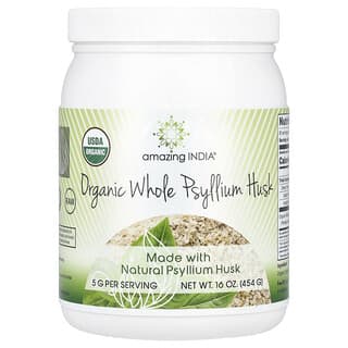 Boost Digestive Health with Amazing India Organic Psyllium Husk Powder