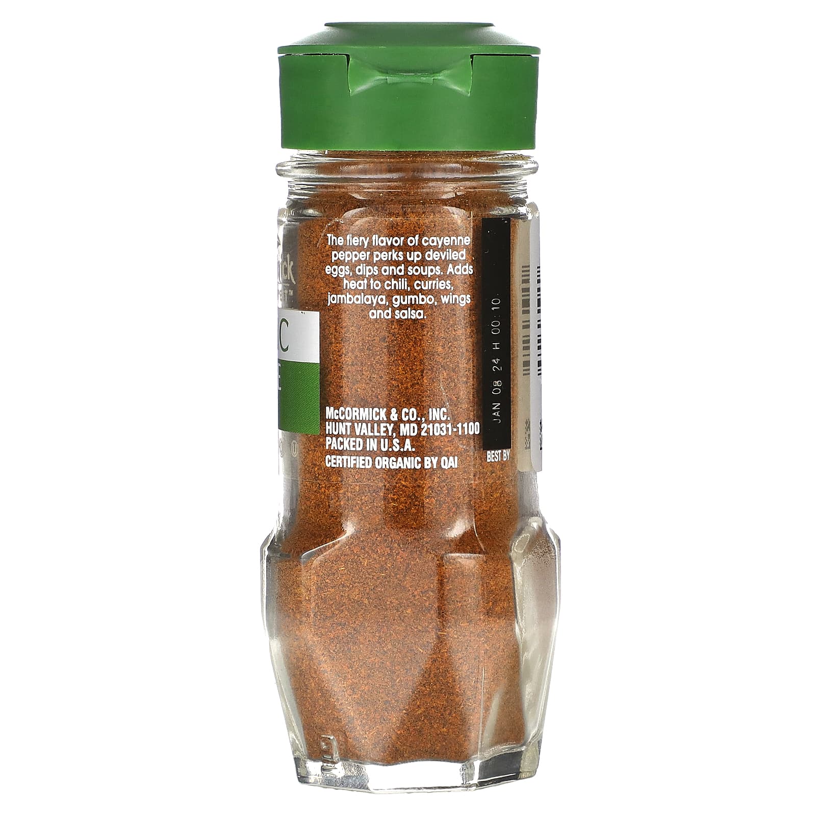 McCormick Gourmet, Organic Cayenne Pepper, 1.5 oz (42 g) - Image 2