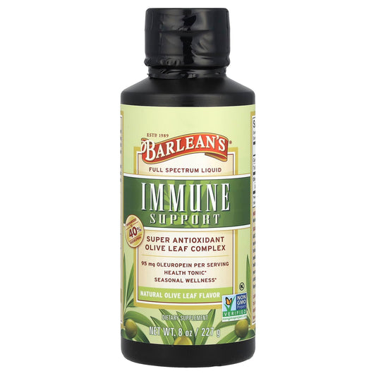 Boost Immunity with Barlean's Olive Leaf Complex, 95mg, 8oz - Image 1