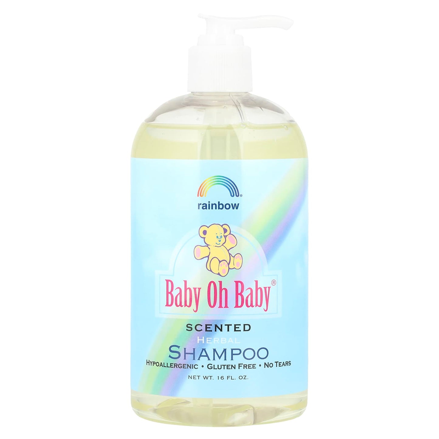 Rainbow Research, Baby Oh Baby®, Herbal Shampoo, Scented, 16 fl oz - Image 1