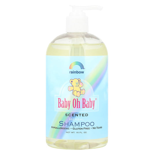 Rainbow Research, Baby Oh Baby®, Herbal Shampoo, Scented, 16 fl oz - Image 1