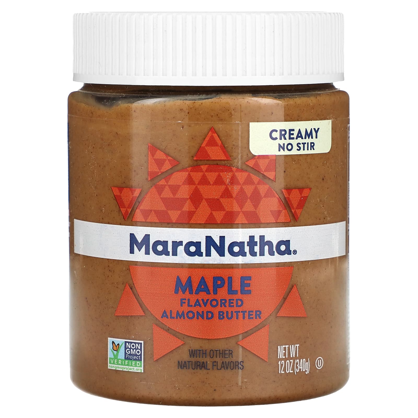 MaraNatha, Almond Butter, Creamy, Maple, 12 oz (340 g) - Image 1