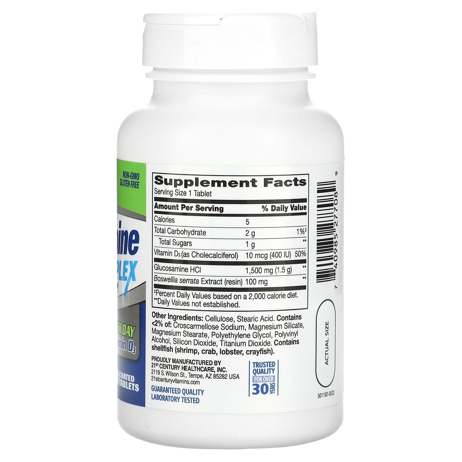 21st Century Glucosamine Complex - Support Joint Health & Bone Strength - Image 2