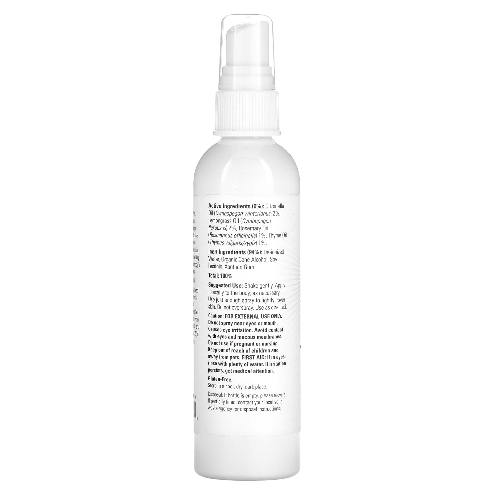 NOW Foods, Bug Ban, Natural Insect Repellent, Citrus, 4 fl oz (118 ml) - Image 2