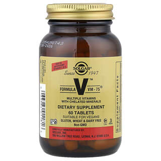 Solgar Formula V VM-75 Antioxidant Vitamin Supplement