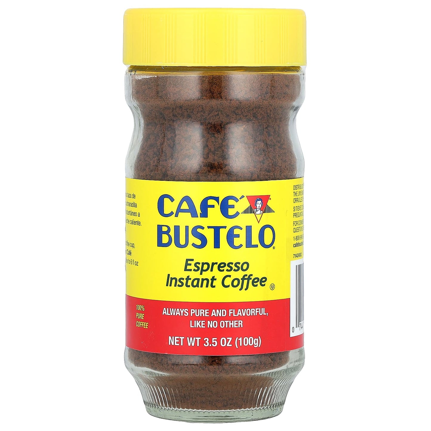 Café Bustelo Espresso Instant Coffee, 3.5 oz (100 g) - Image 1