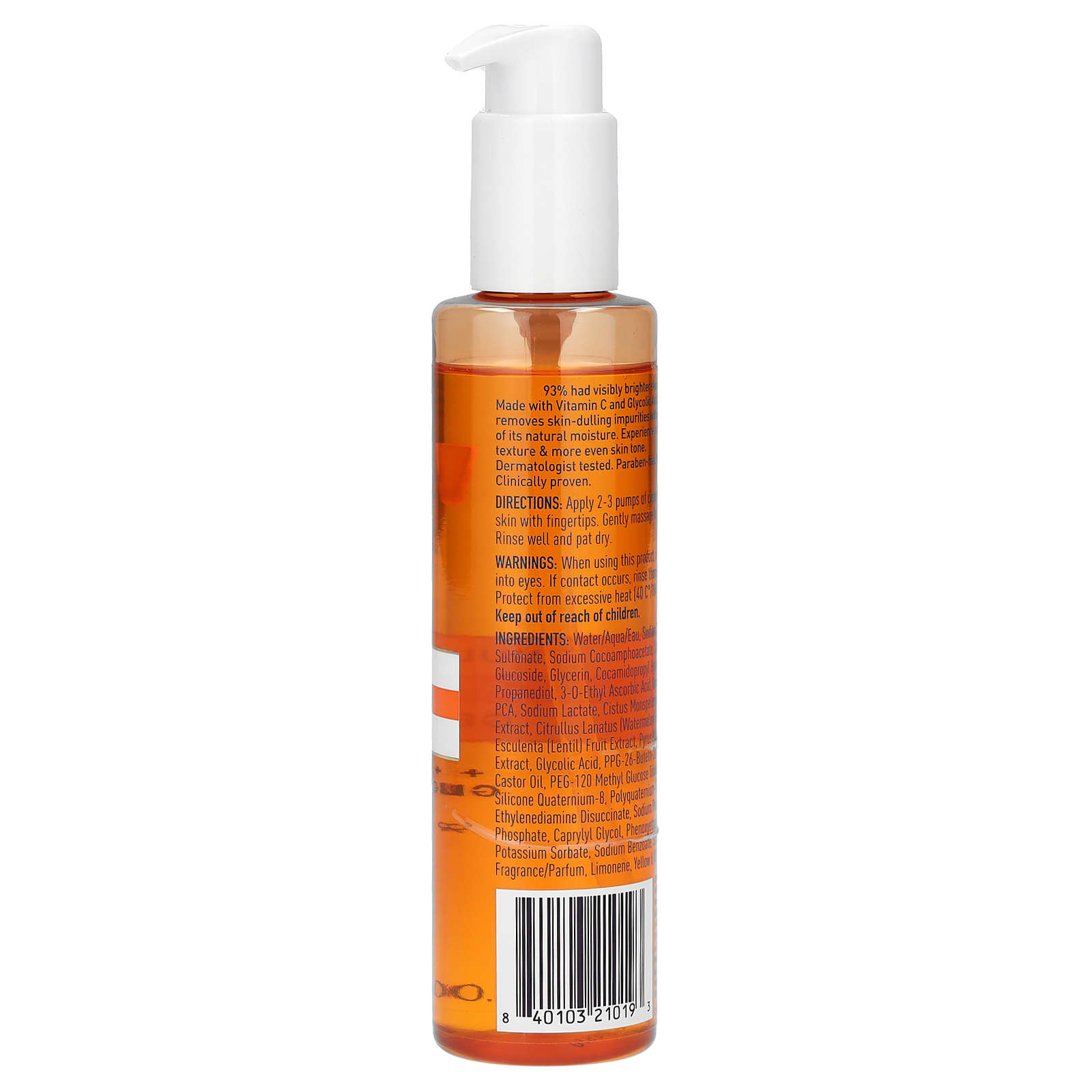 RoC, Multi Correxion, Revive + Glow Gel Cleanser + Vitamin C & Glycolic Acid, 6 fl oz (177 ml)