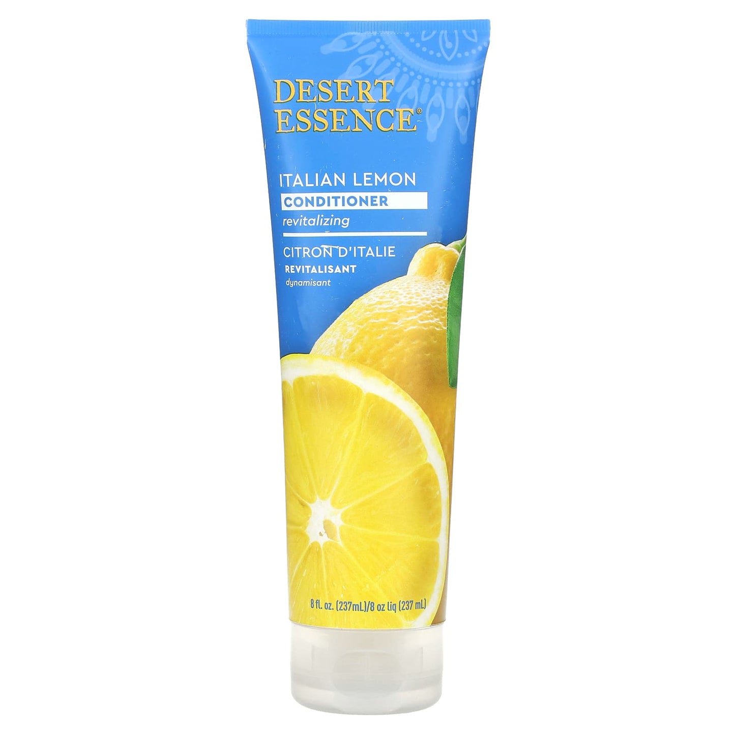 Desert Essence Italian Lemon Conditioner, 8 fl oz, Gluten Free, Vegan, Cruelty Free - Image 1
