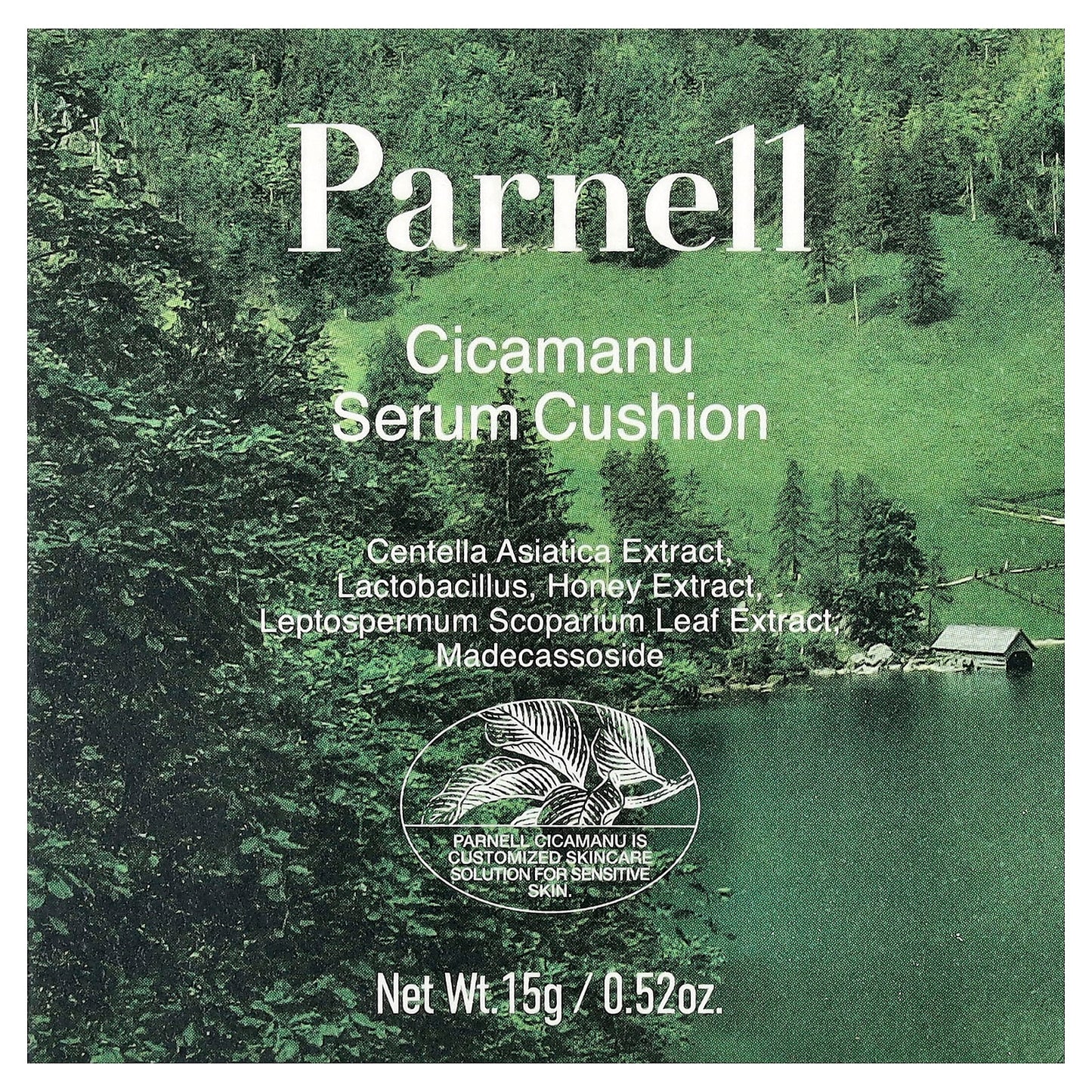 Parnell, Cicamanu Serum Cushion, 30W Gold Beige, 0.52 oz (15 g) - Image 2