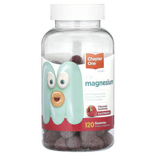 Chapter One Magnesium Gummies, Raspberry, 120 Count