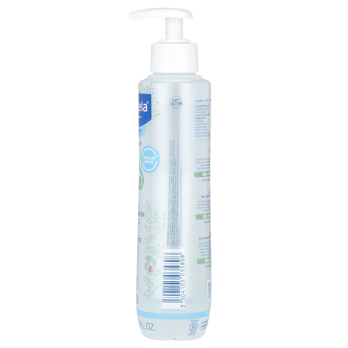Mustela, Baby-Child, No Rinse Cleansing Water, 10.14 fl oz (300 ml) - Image 2