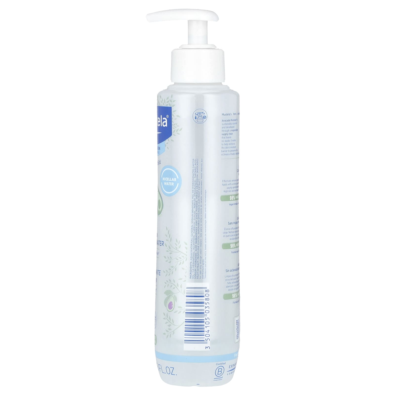 Mustela, Baby-Child, No Rinse Cleansing Water, 10.14 fl oz (300 ml) - Image 2