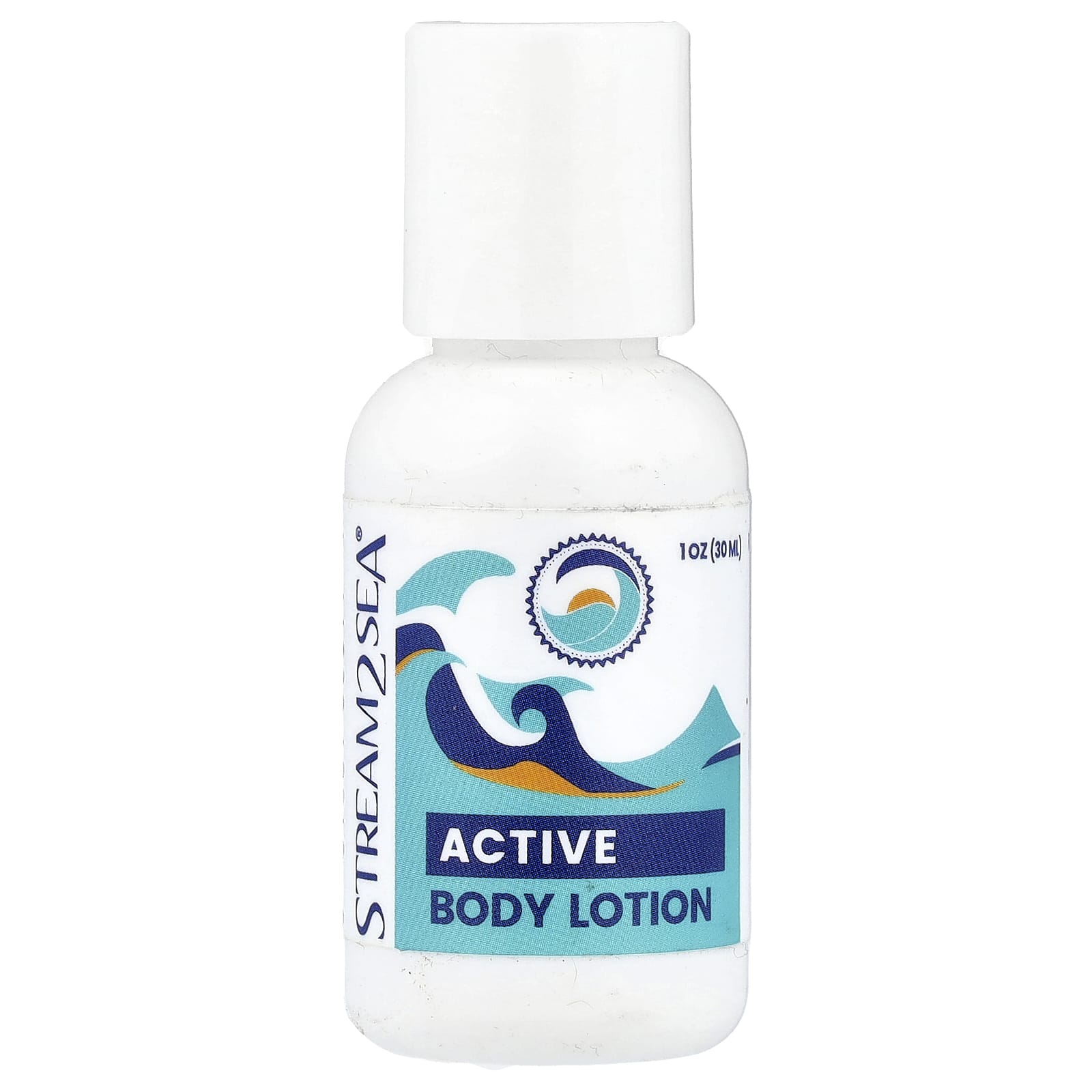 Stream2Sea, Active Body Lotion, 1 oz (30 ml) - Image 1