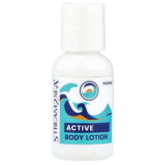 Stream2Sea, Active Body Lotion, 1 oz (30 ml) - Image 1