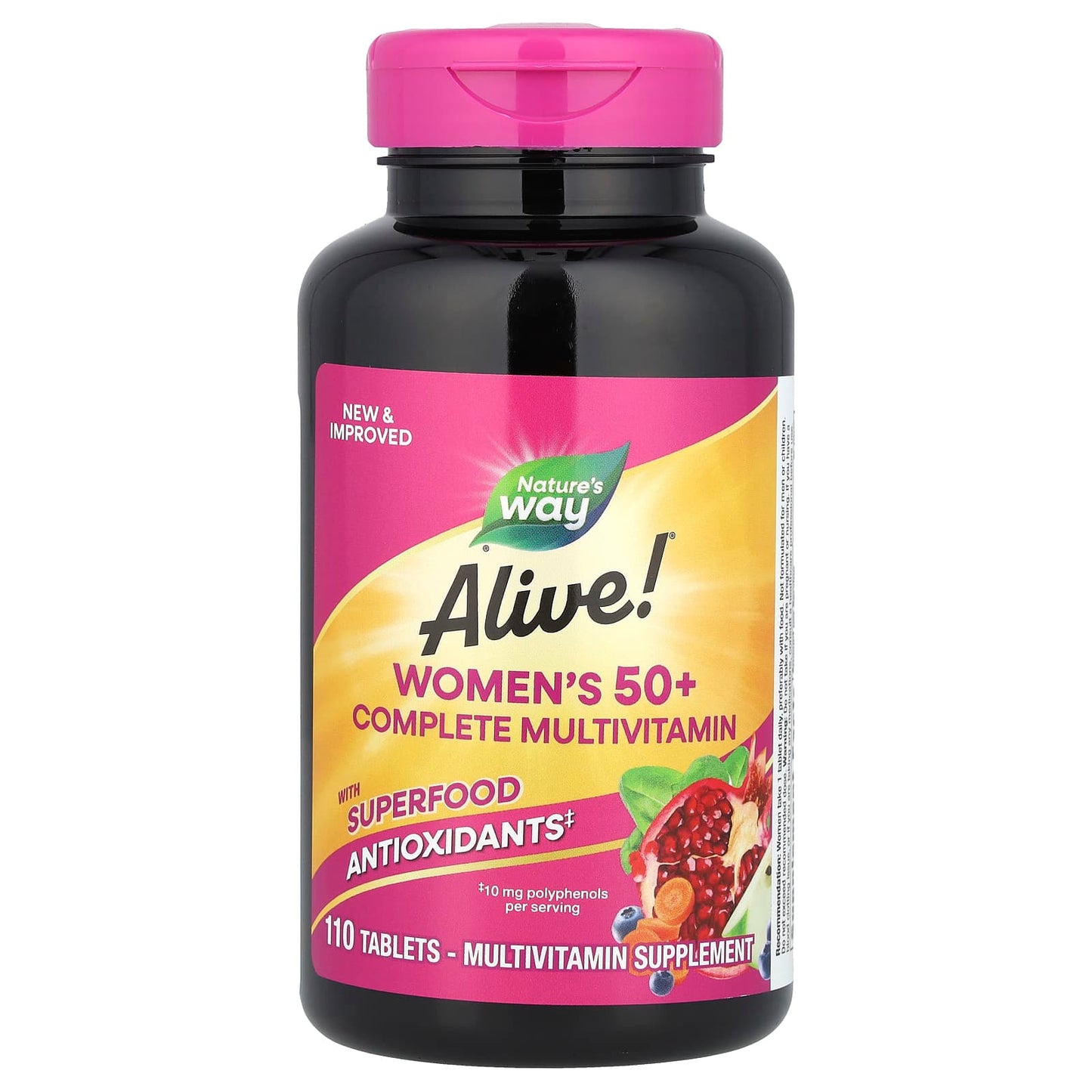 Nature's Way, Alive!® Women's 50+ Complete Multivitamin, 110 Tablets - Image 1