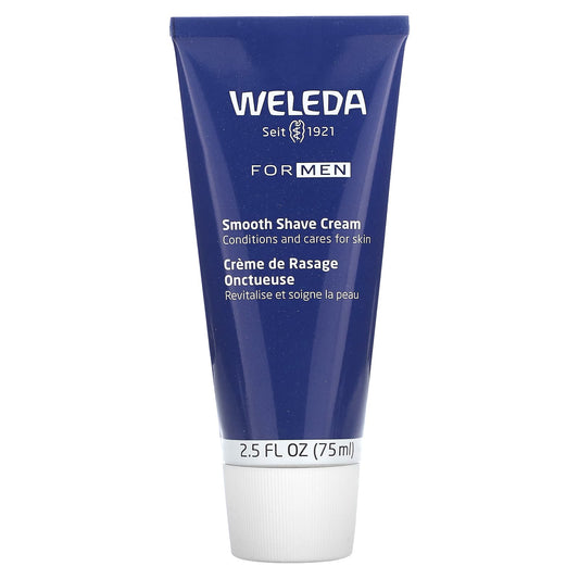 Weleda, For Men, Smooth Shave Cream, 2.5 fl oz (75 ml) - Image 1
