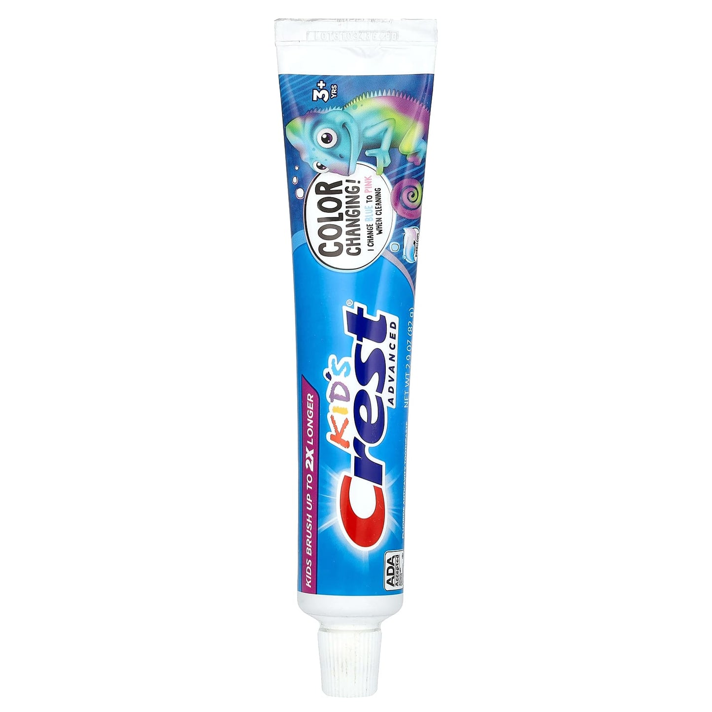 Crest Kid's Advanced Fluoride Toothpaste, 3+ Years, Bubblegum, 2.9 oz - Image 1