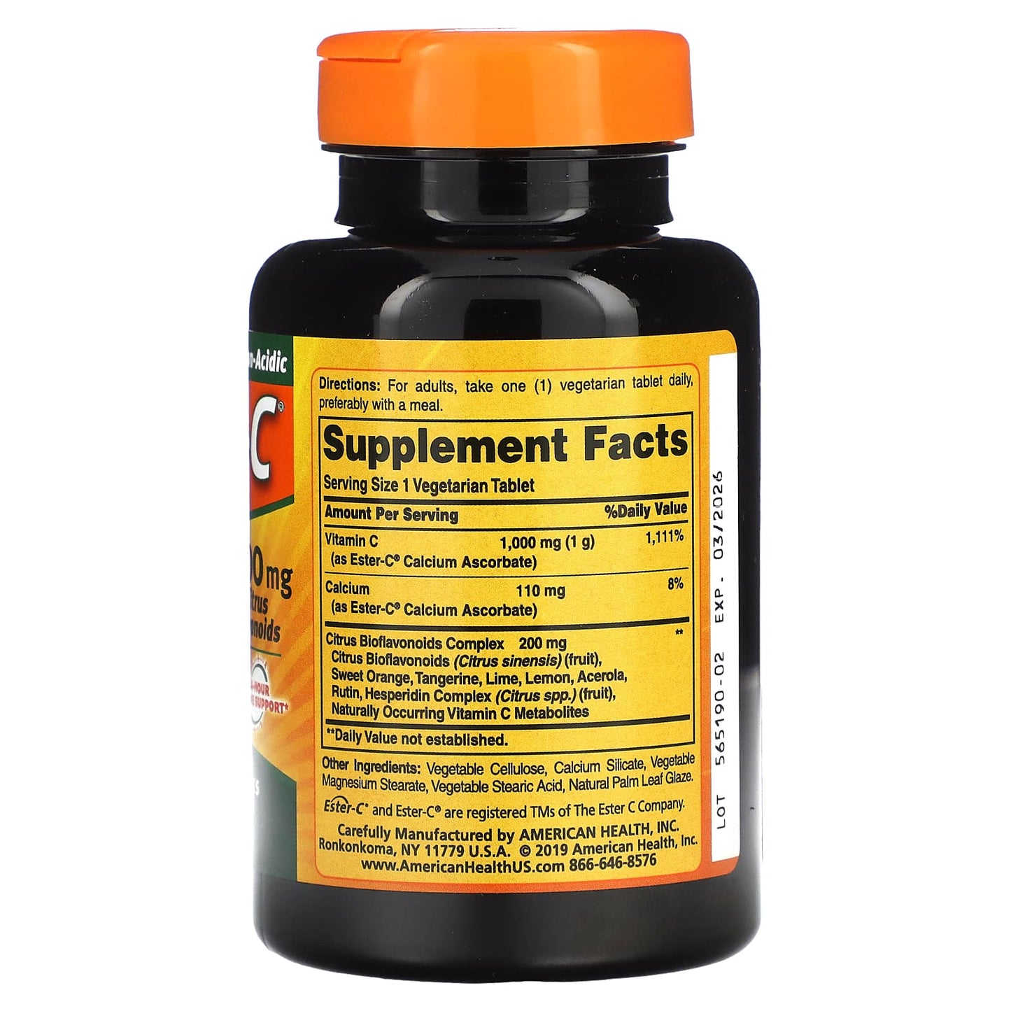 Ester-C with Citrus Bioflavonoids | 24-Hour Immune Support - Image 2