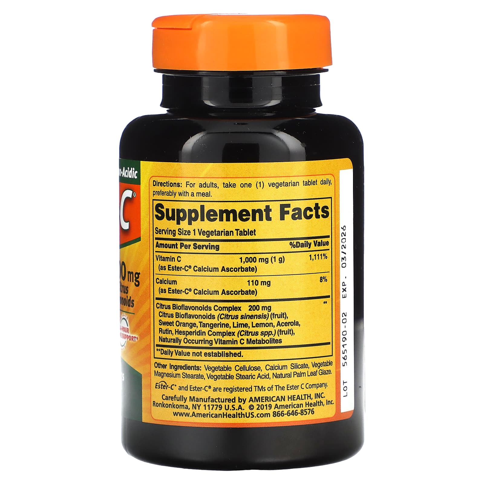 Ester-C with Citrus Bioflavonoids | 24-Hour Immune Support - Image 2