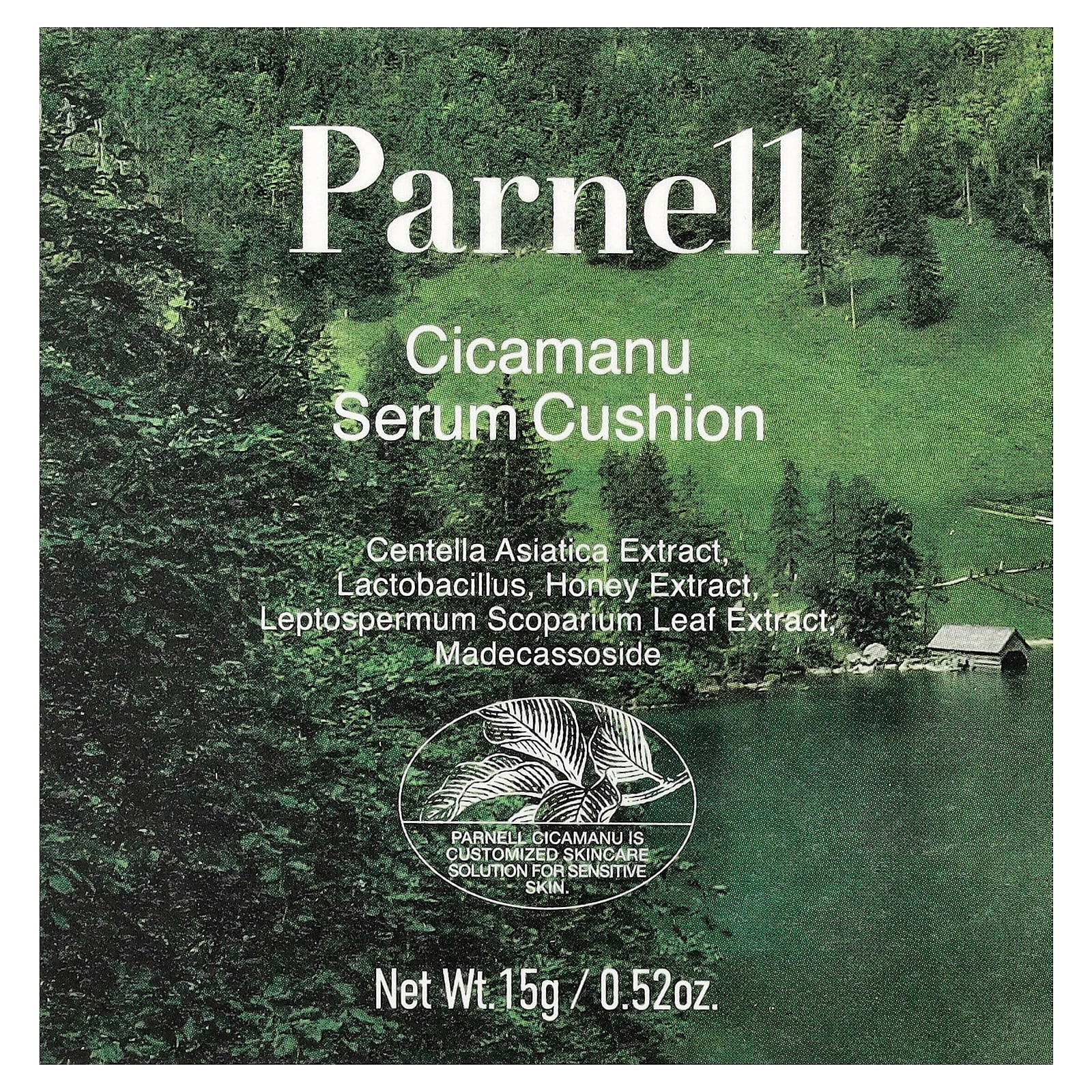 Parnell, Cicamanu Serum Cushion, 24N Natural Nude, 0.52 oz (15 g) - Image 2