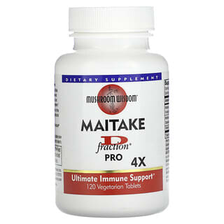 Boost Immune System with Maitake D-Fraction Pro 4X Tablets