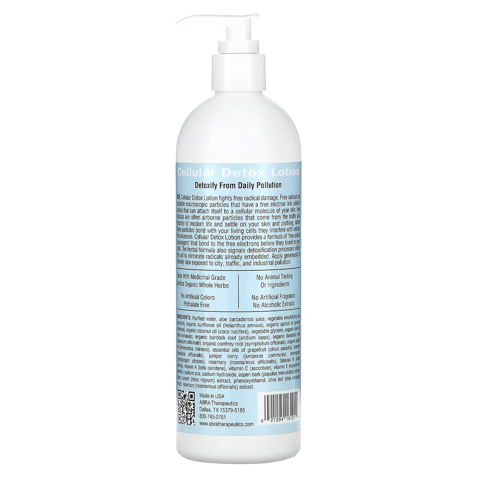Grapefruit & Juniper Cellular Detox Lotion | Natural Skin Protection - Image 2