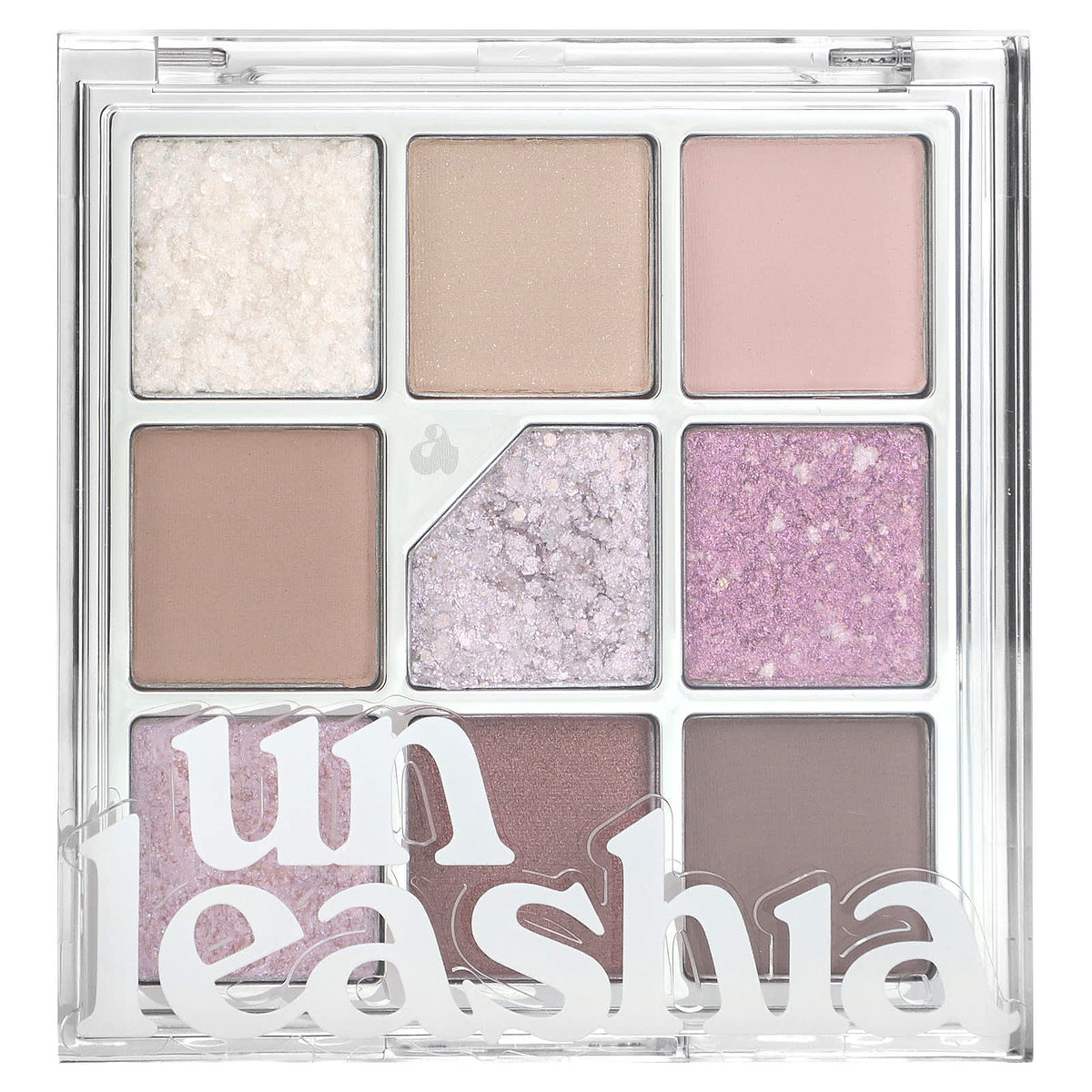 Unleashia, Glitterpedia Eyeshadow Palette, No.4 All of Lavender Fog, 0.233 oz - Image 1