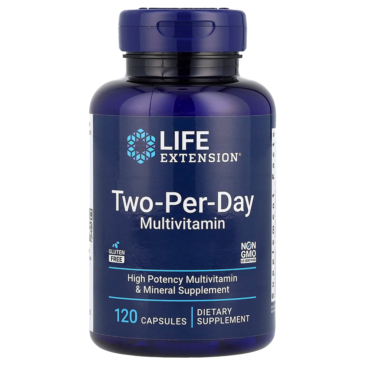 Life Extension, Two-Per-Day Multivitamin, V2, 120 Capsules - Image 1