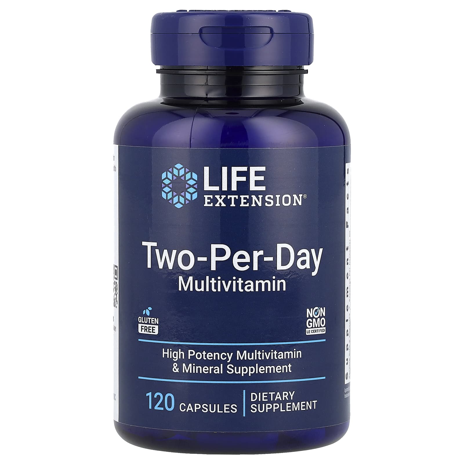 Life Extension, Two-Per-Day Multivitamin, V2, 120 Capsules - Image 1