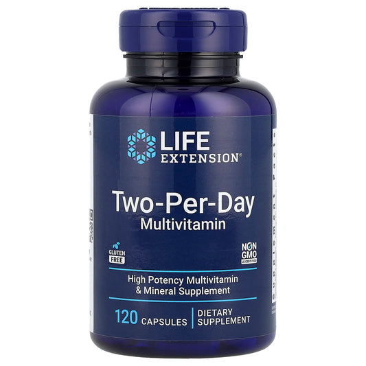 Life Extension, Two-Per-Day Multivitamin, V2, 120 Capsules - Image 1